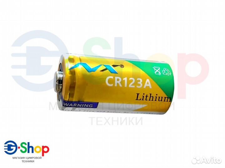Литиевая батарея CR123(A) CR17345 3V