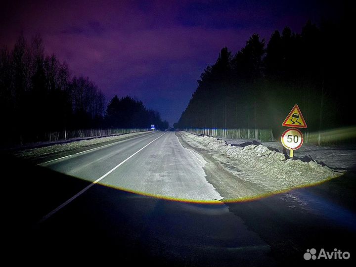 Bi-led линзы 3.0 дюйма на гайку + маски 2шт