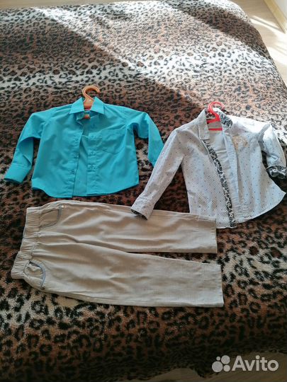 Рубашки, брюки по 100