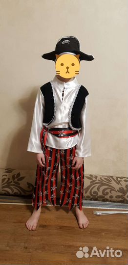 Костюм пирата для мальчика 128