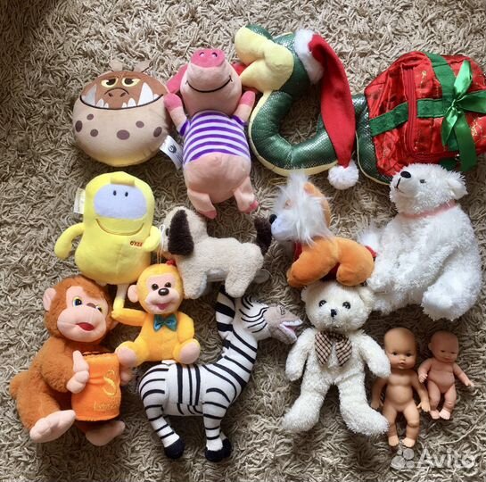 Игрушки пакетом