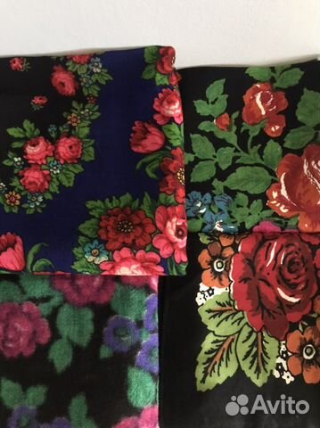 Старинные платки (новые)