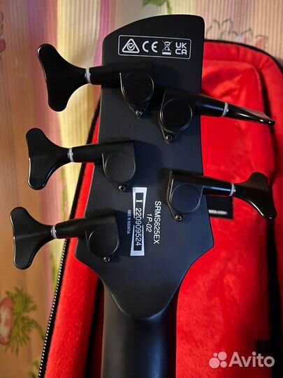 Бас-гитара ibanez srms625EX-BKF