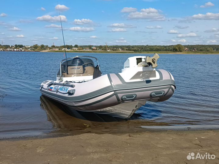 Лодка риб Ривер бот 430