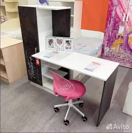 Стол рабочий Вега с фотопечатью