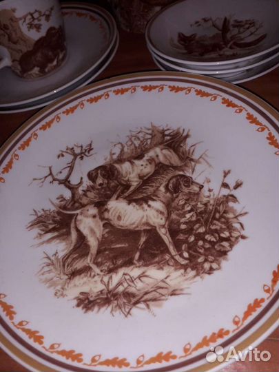 Сервиз чайный, фарфор, 20 век