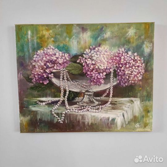 Картина маслом на холсте морской пейзаж природа