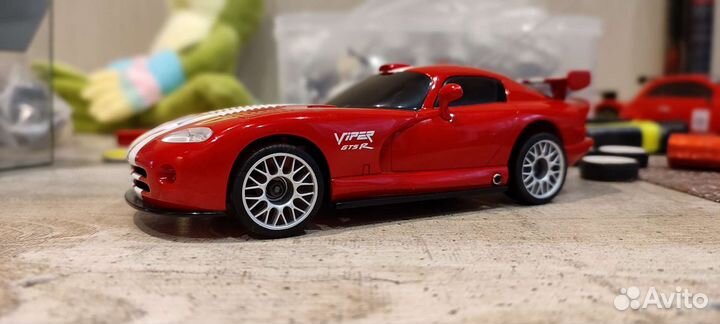 Dodge Viper GTS (кузов kyosho mini-z)