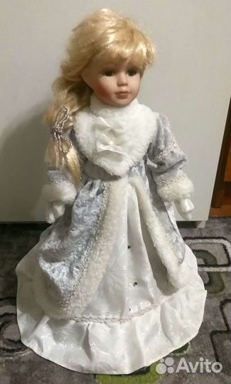 Кукла, конфетница, фарфор