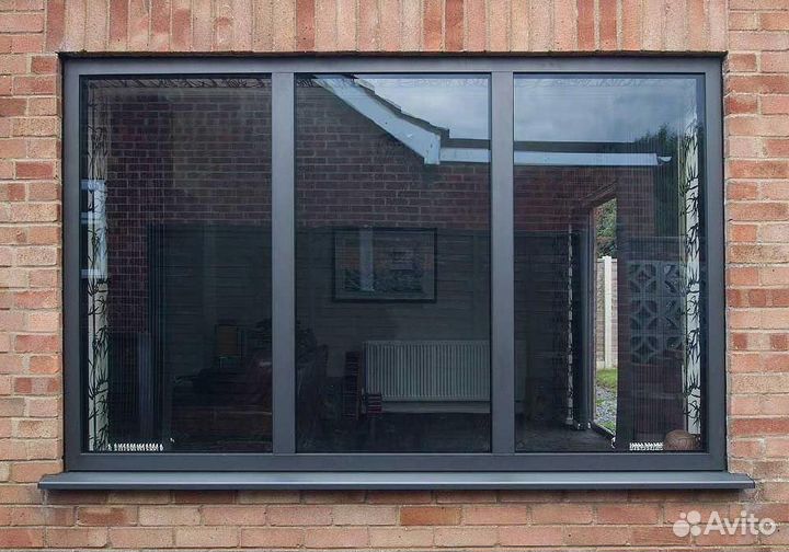 Алюминиевые окна под ключ