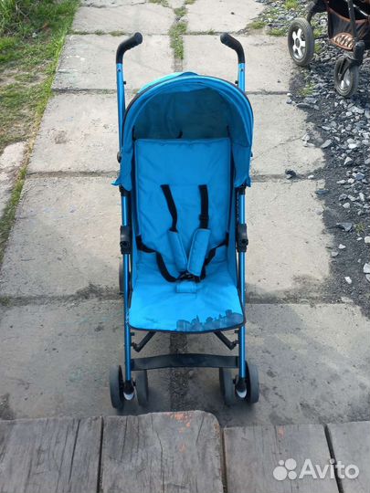 Прогулочная коляска трость бу