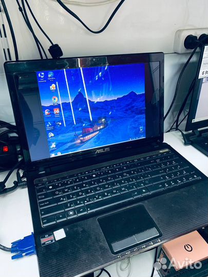 AMD-E450 1.65Ghz 4ram 320gb hdd Asus к4