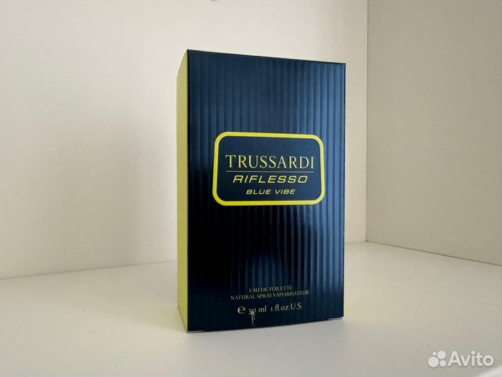 Туалетная вода trussardi riflesso blue vibe 30 мл