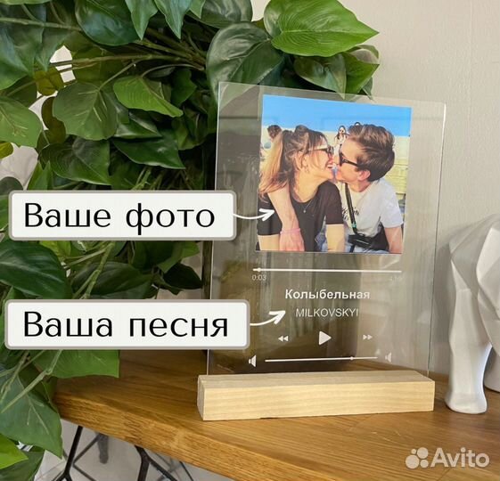 Фото с рамкой / Лучший подарок