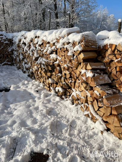 Дрова березовые колотые дубовые