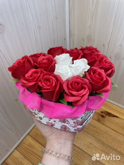 Букет из мыла