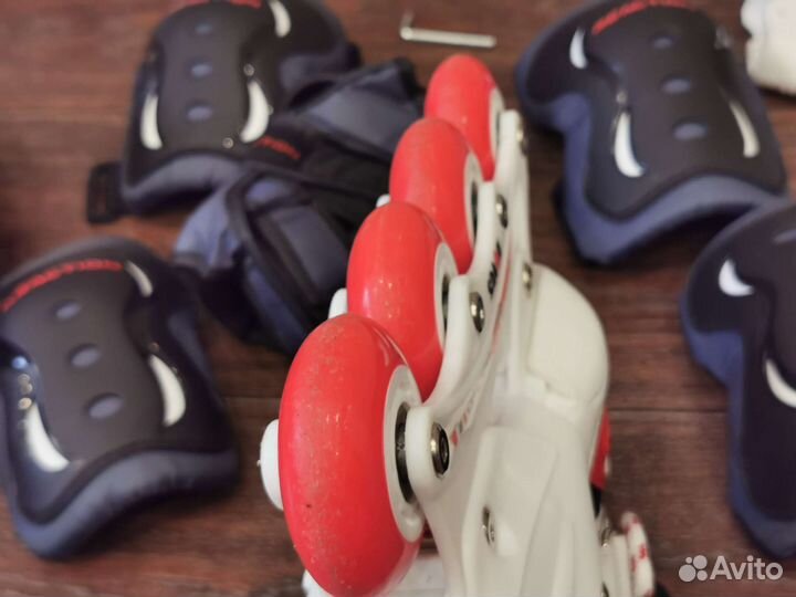 Роликовые коньки детские раздвижные