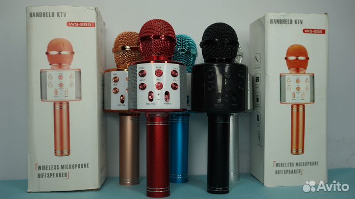 Беспроводной Микрофон c Колонкой вс1856 с Гарантие