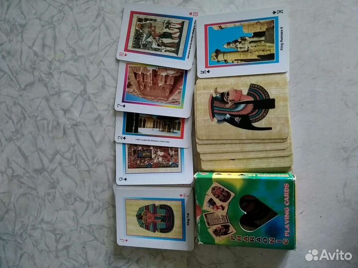 Карты игральные 52шт(Египет)