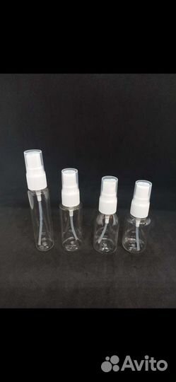 Флаконы Пэт на 10,15,20,30,50 и 100мл со спреем