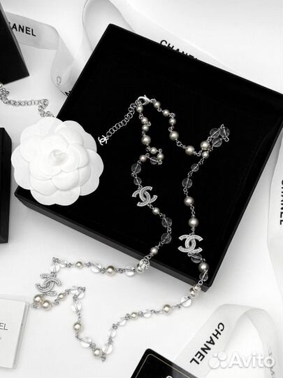 Чокер бусы Chanel