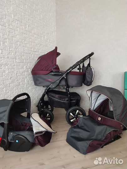 Коляска 3 в 1 sonic