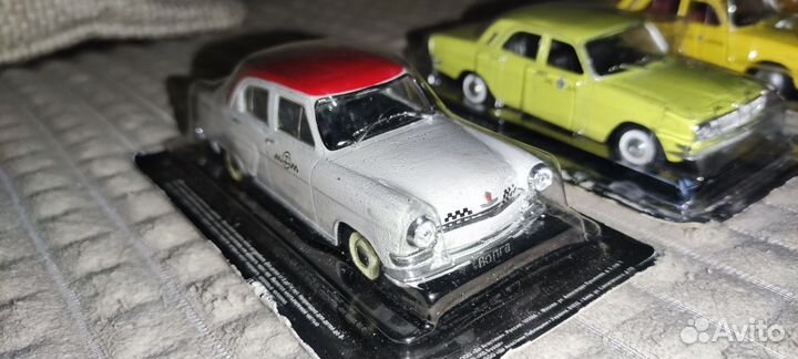 Модель автомобиля Волга 1:43
