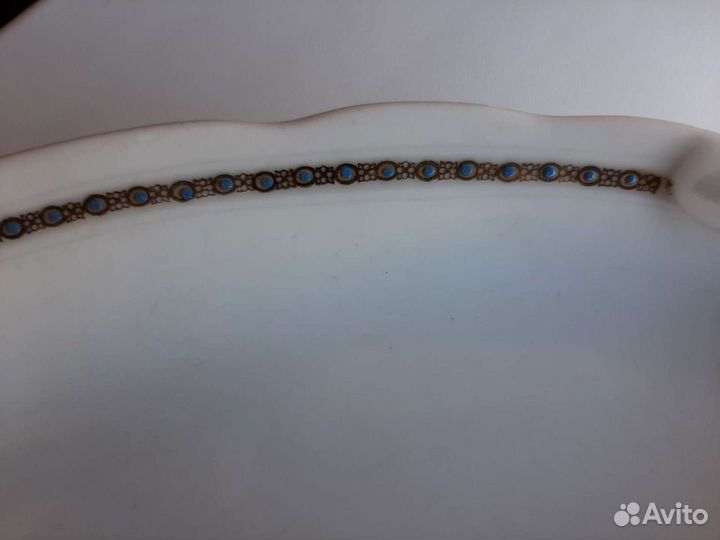 Блюдо, царских времен кузнецова Д.Ф.,19 век