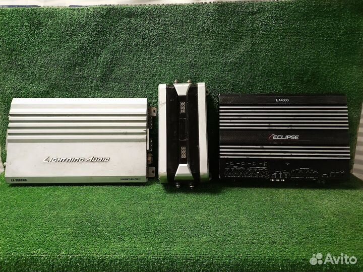 Lightning audio la3000.Hertz es300d,eclipse ea4000