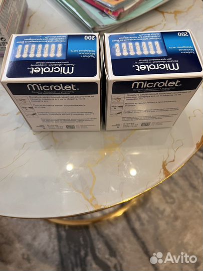 Microlet к устройству для прокалывания пальца