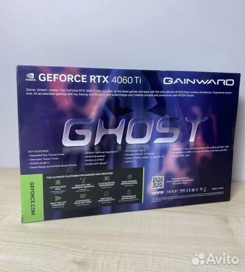 GeForce RTX 4060 Ti Ghost 8Gb