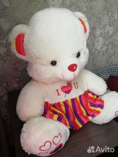 Большие плюшевые мишки медведи