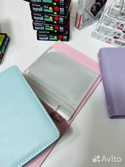 Фотоальбом Instax Wide 25л 86х108 мм Голубой