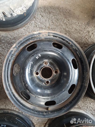 Штампованные диски citroen DS4 r16