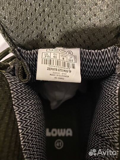 Тактические ботинки Lowa Zephyr GTX