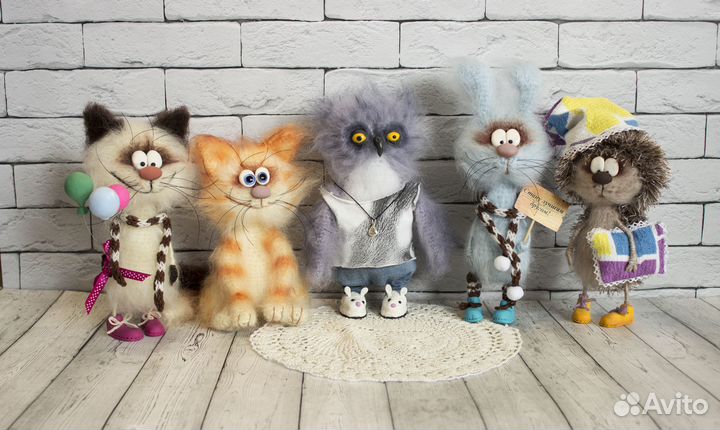 Интерьерные игрушки ручной работы