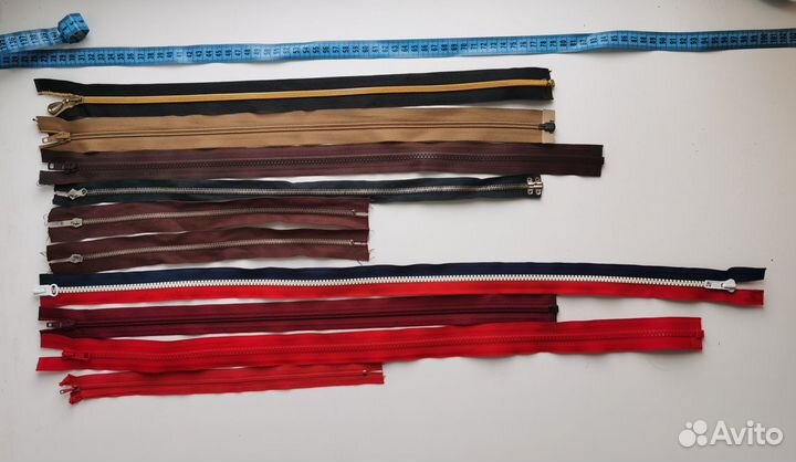 Замок молния 30 штук пакетом