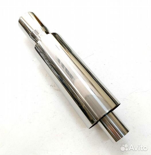 Глушитель банка бочка прямоток универсальный