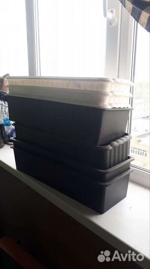 Поддоны и ящики для цветов