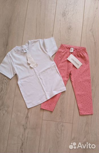 Леггинсы Crockid новые для девочки 92, лонги 86