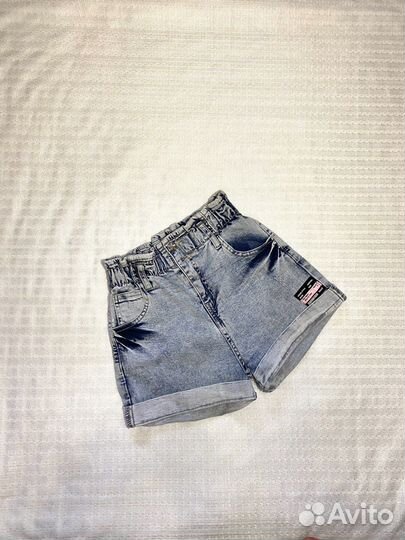 Шорты джинсовые на девочку 140