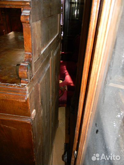 Посудный шкаф буфет поставец старинный 19 век