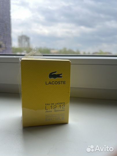 Туалетеая вода Lacoste eau de lacoste l.12.12