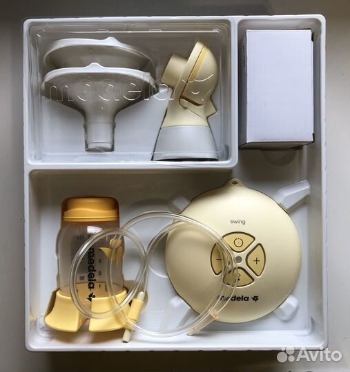 Молокоотсос электрический medela swing flex