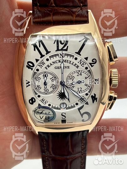 Часы Franck Muller Cintree Curvex Chronograph 40mm