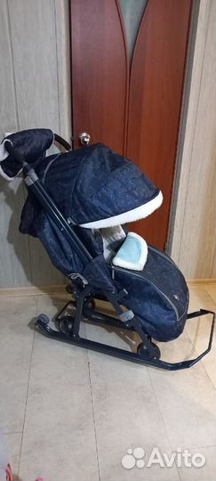 Санки коляска ника