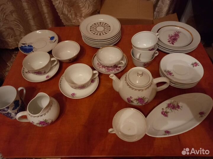 Сервиз столовый посуда