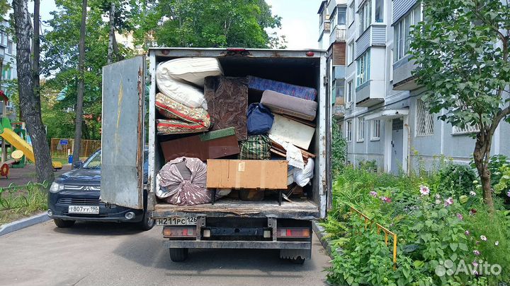 Вывоз мусора газель