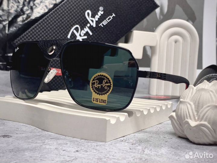 Очки Ray Ban Aviator черные