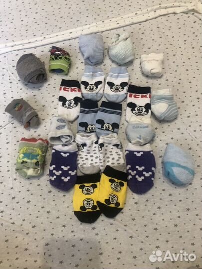 Носки для новорожденных